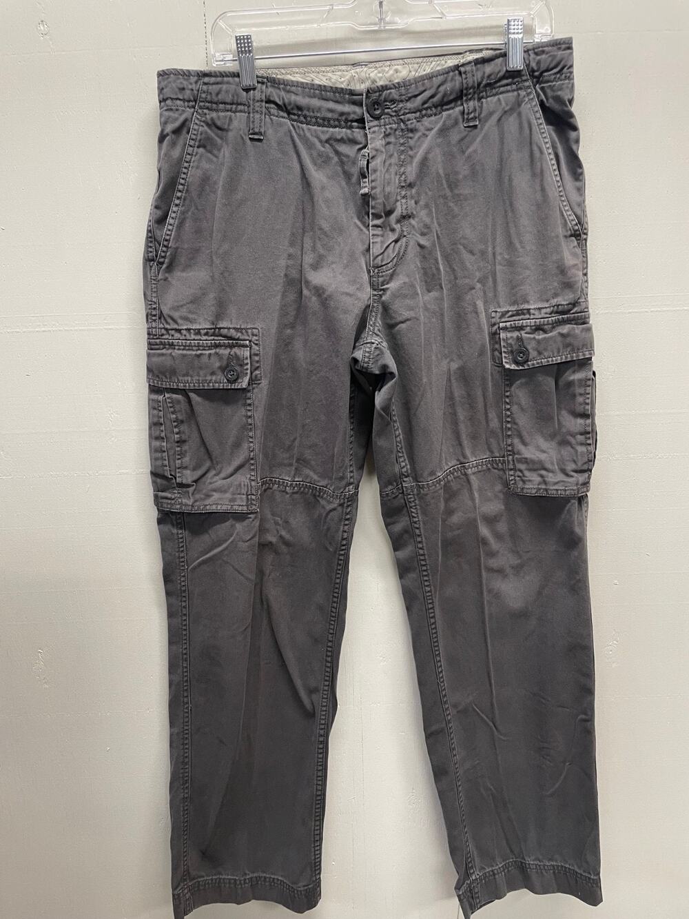 North Face Men's Hiking Camping Pants Size 34 Gray Gorpcore Style #AU7N